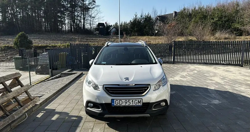 samochody osobowe Peugeot 2008 cena 39000 przebieg: 130000, rok produkcji 2013 z Żukowo